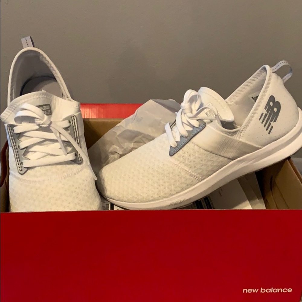 White New Balance Running shoes